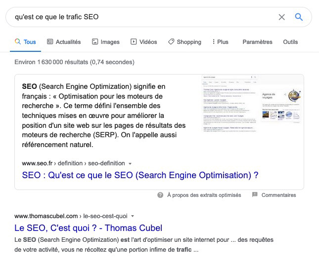 Définition position zéro