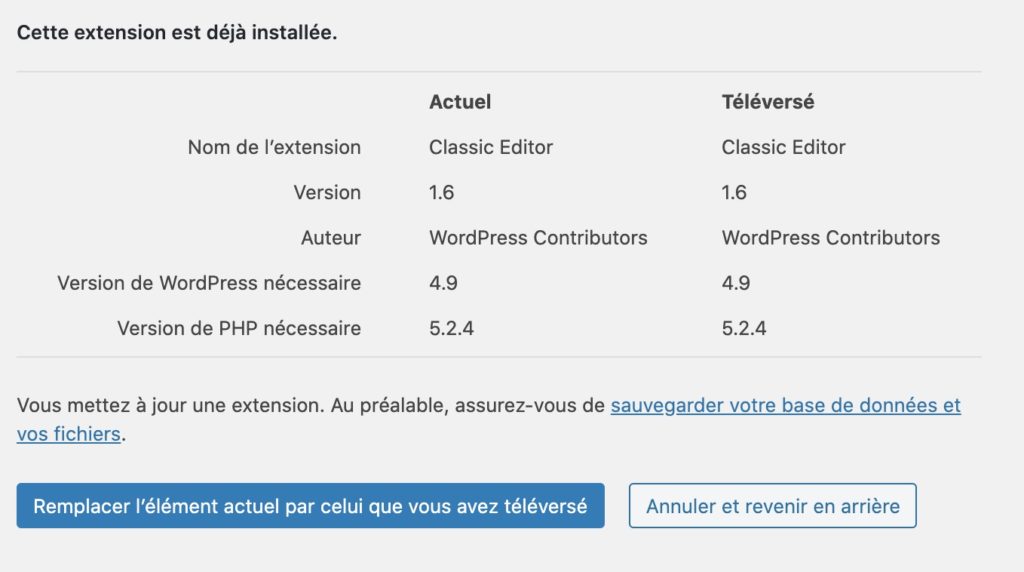 Wordpress 5.5 : Les nouveautés de la mise à jour 1